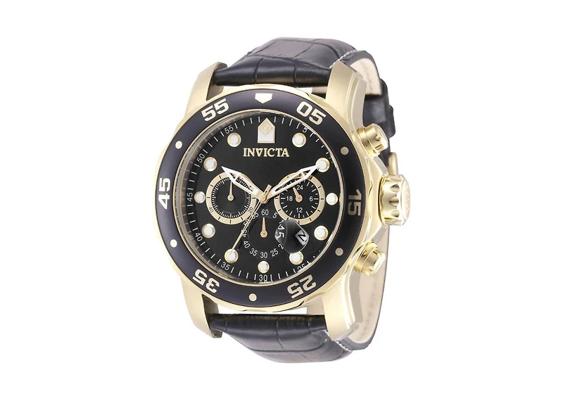 Invicta 49833 Pro Diver Quartz VD53 Brass Dial Watch