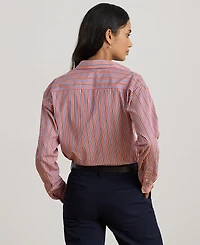 Lauren Ralph Petite Relaxed-Fit Collared Shirt