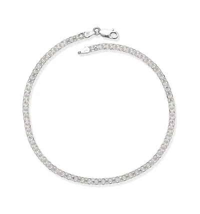 Curata Jewelry Bismark Chain Ankle Bracelet Anklet