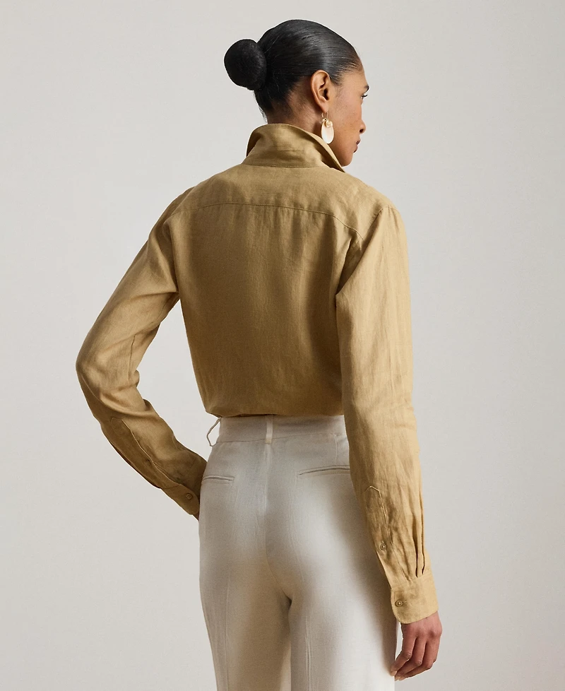 Lauren Ralph 100% Linen Shirt