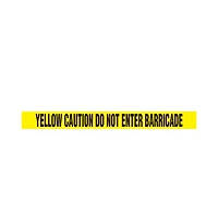 Pyle 656ft Caution Do Not Enter Barricade Tape Set - Yellow (PNECTX8) - 8 Pieces