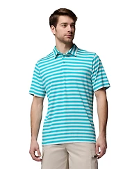Columbia Men's Parsons Printed Short-Sleeve Polo Shirt