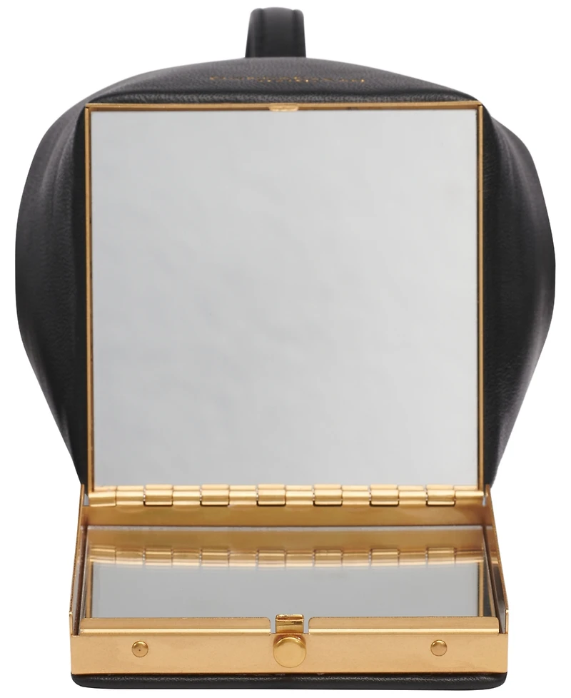 Donna Karan New York Sisal Leather Clutch