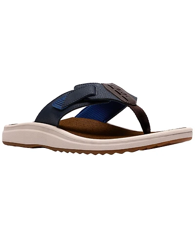 Clarks Men's Cloudsteppers Round Toe Thong Sandals