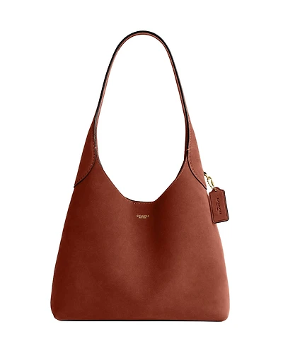 Coach Brooklyn Medium Suede Shoulder Bag 28