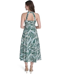 Vince Camuto Women's Square Neck Midi Dress