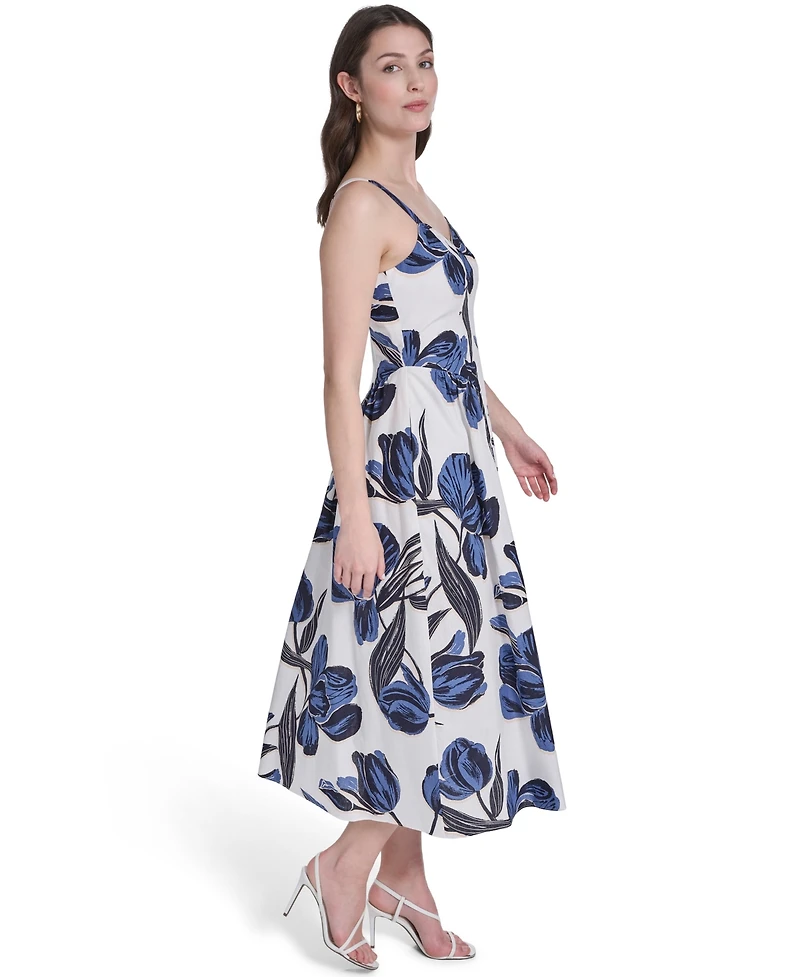 Vince Camuto Women's Fit & Flare Midi Dress