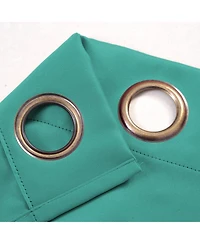 Rt Designers Collection 100% Polyester 250 Gsm Riley 100% Blackout Grommet Panel 54" x 105"