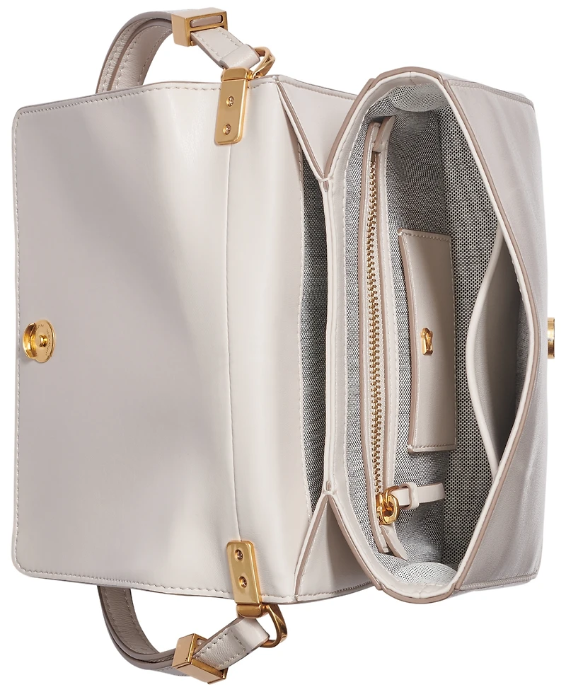 Donna Karan New York Jericho Floral Perforated Medium Shoulder Bag