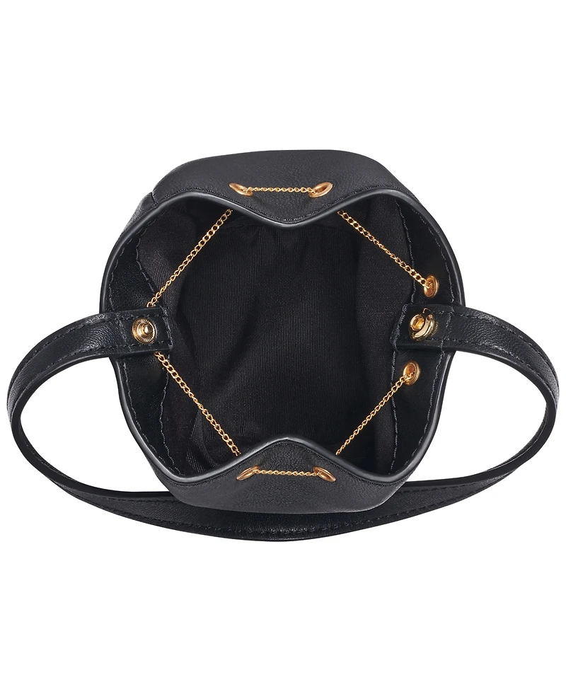 Donna Karan New York Sisal Leather Clutch