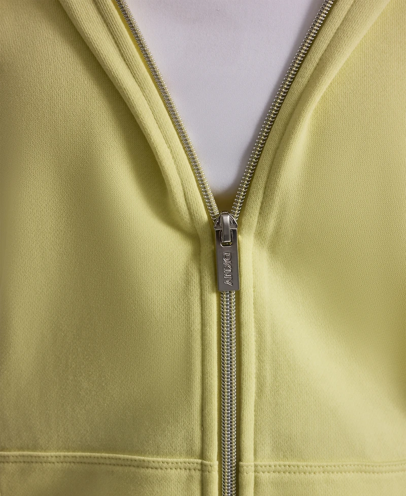 Dkny Sport Women's Regular-Fit Full Zip Hoodie