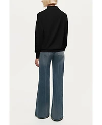 Nocturne Women's Knit Polo Sweater