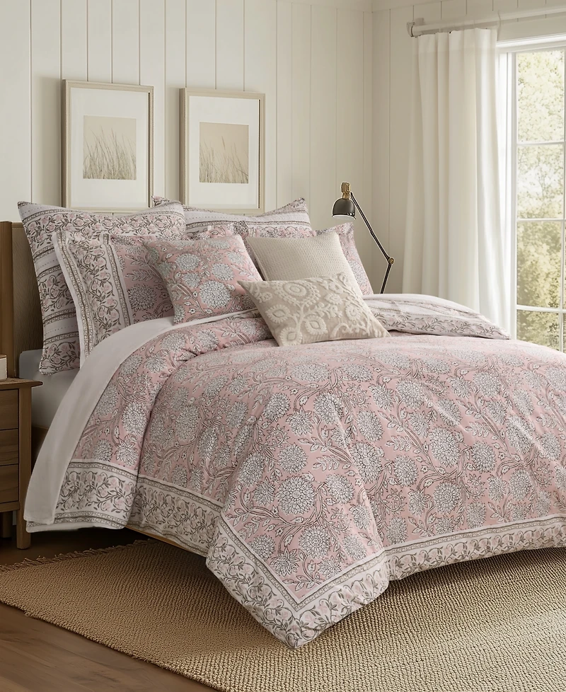 Levtex Adare Reversible 3-Pc. Duvet Cover Set