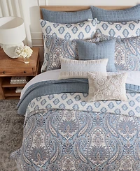 Levtex Kasey Damask Reversible -Pc. Quilt Set