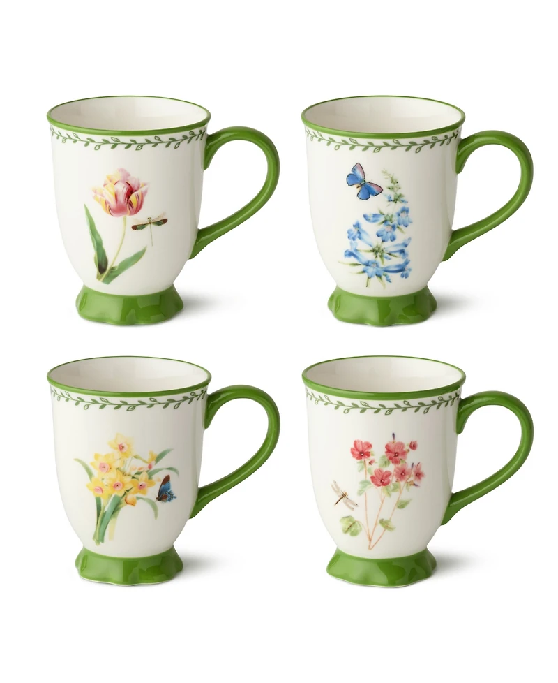Certified International Mirabella Mugs, Set of 4
