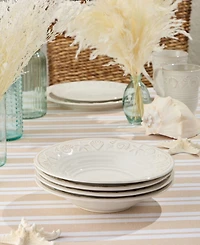 Certified International Coastline Soup Bowls, Set of 4