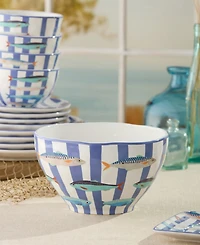 Certified International Something Fishy Deep Bowl