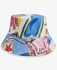 Women's Printed Bucket Hat, Macy's Exclusive- Molly Rogers Capsule Collection