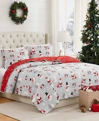 Avanti Ho Ho Ho Reversible 3 Pc. Quilt Set