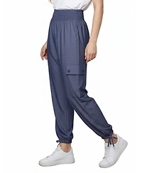 Ny Collection Women's Wide Waist Harem Pants
