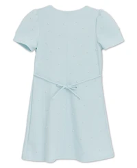Speechless Girls' 7-16 Short-Sleeve Square Neck Dress