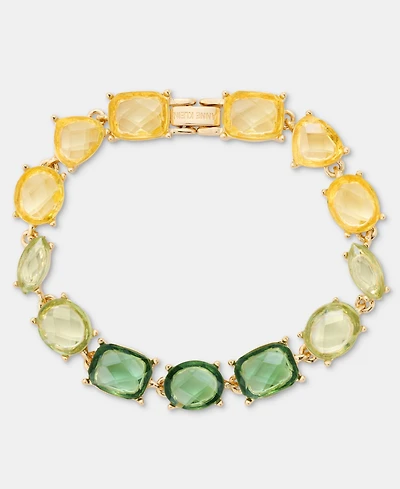 Anne Klein Stationed Stone Flex Bracelet