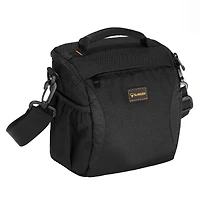 Fujifilm X-E5 Mirrorless Camera with Xf 23mm f/2.8 R Wr Lens, Silver, Bundle with TASC300 Microphone, Mt-11 Tripod, iM30 Mini Flash, Shoulder Bag and