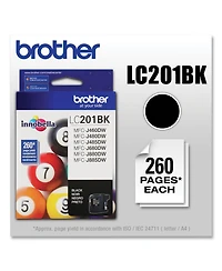 Brother LC201BK Innobella 260 Page-Yield Ink