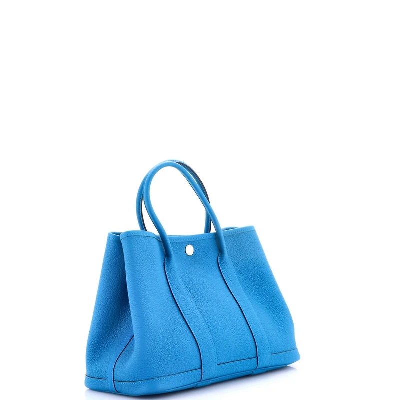 Pre-Owned Hermes 30 Garden Party Tote Leather
