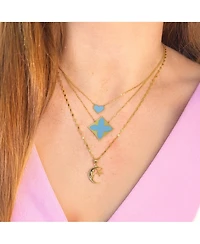 The Lovery Moon and Star Charm