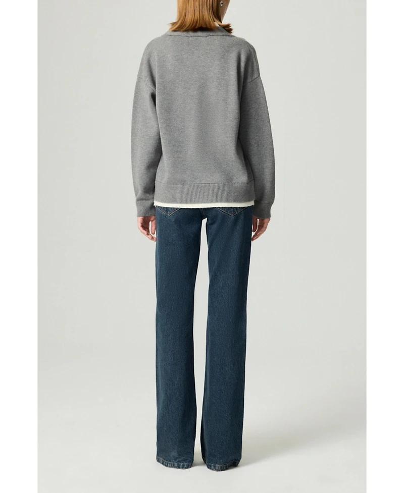 Nocturne Women's Crystal-Button V-Neck Cardigan