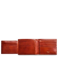 Bosca Men's Old Leather Continental Id Wallet