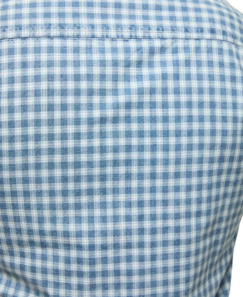 Lucky Brand Men's Untucked Camp Collar Shirt