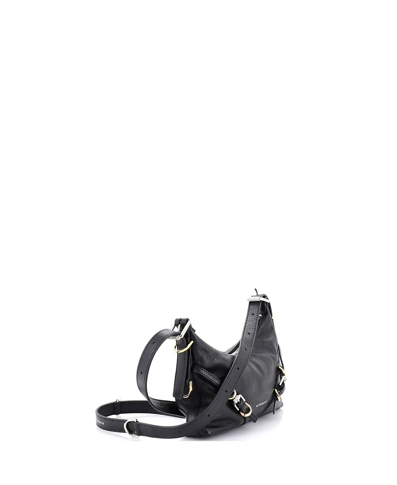 Pre-Owned Givenchy Mini Voyou Hobo Leather