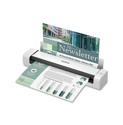 Brother DS740D Ds-740D 600 Dpi Optical Resolution Duplex Compact Mobile Document Scanner