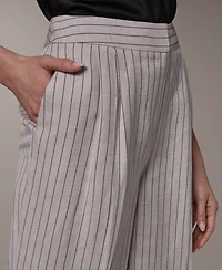 Donna Karan New York Women's High-Waist Wide Leg Pants