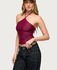 Edikted Women's Alaynah Halter Top