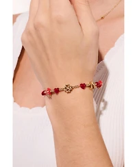 Alex and Ani Lucky Ladybug Beaded Bangle