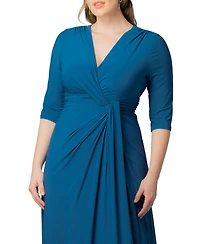 Kiyonna Women's Plus Evening Romance Long Gown