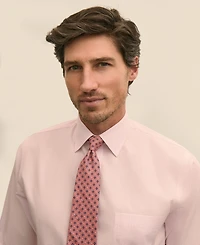 B by Brooks Brothers Men's Ainsley Spread Collar Dress Shirt