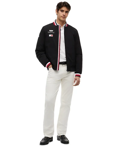 Tommy Hilfiger Men's Replica Varsity Bomber Jacket