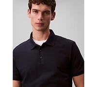 Calvin Klein Men's Short Sleeve Solid Polo Shirt