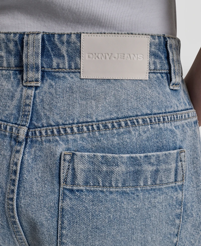 Dkny Jeans Women's High-Rise A-Line Shorts