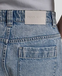 Dkny Jeans Women's High-Rise A-Line Shorts