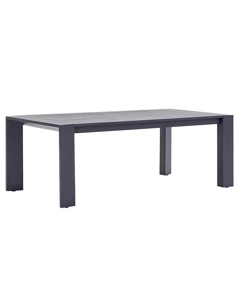 Sienna 84" Outdoor Aluminum Dining Table, Created for Macy's