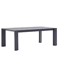Sienna 84" Outdoor Aluminum Dining Table, Created for Macy's
