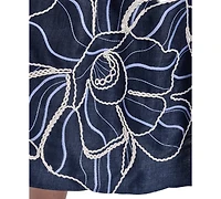 Vince Camuto Women's Embroidered Shirt Dress