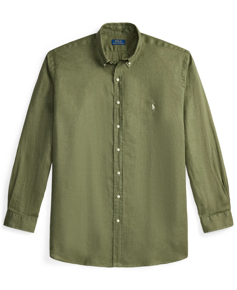 Polo Ralph Lauren Men's Big & Tall Linen Shirt