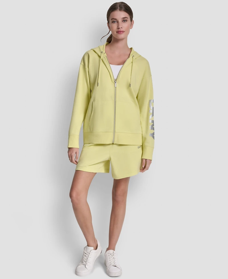 Dkny Sport Women's Regular-Fit Full Zip Hoodie