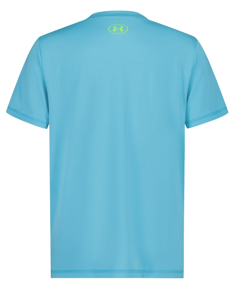 Under Armour Boy's 8-20 Printed Crewneck Swim Rashguard